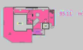 Imagem 3: COBERTURA TRIPEX, proximo do SHOP HIGIENOPOLIS, com 642 m2 de area em 3 pisos, verdadeira