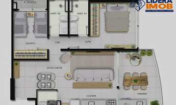 Imagem 2: Apartamento residencial para Venda no BEACH CLASS JAGUARIBE, Jaguaribe, Salvador, 2 suítes