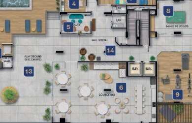 Imagem 8: Apartamento residencial para Venda no condomínio Like, Rio Vermelho, Salvador, 3 quartos