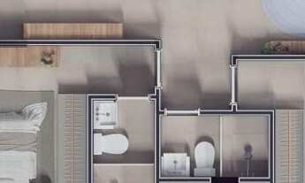 Imagem 3: Lançamento casa residencial para Venda, no Sim, Feira de Santana, 2 quartos, sendo 1 suíte