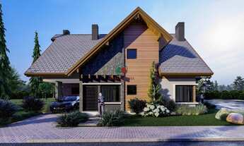 Imagem: Casa Geminada em construção com 3 dormitórios