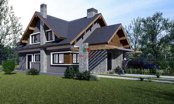 Imagem 2: Casa com 3 suítes e amplo pátio privativo a venda em Canela em condomínio de apenas 2 casa