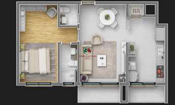 Imagem 5: Apartamento ótimo a venda para investir com 1 suíte, 56m² 1 vaga de garagem. Localização