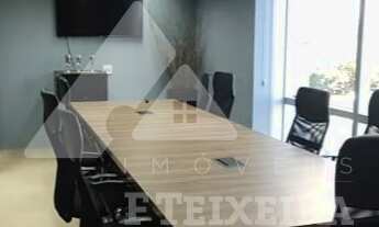 Imagem 7: Sala mobiliada, com 04 vagas de estacionamento, para locação em Alphaville