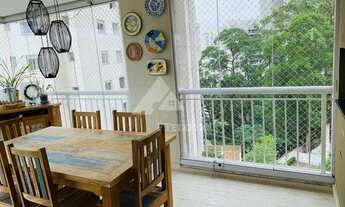 Imagem 2: Apartamento com varanda gourmet e churrasqueira à venda na Vila Andrade, em São Paulo