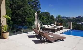 Imagem 2: Mansão com adega, elevador e piscina, à venda no Tamboré I, em Alphaville