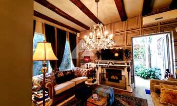 Imagem 2: Mansão com escritório e biblioteca, à 750 metros do Parque do Ibirapuera, à venda, no Jard