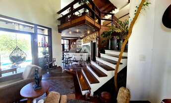 Imagem 5: Sobrado clássico, de esquina, com vista para mata, à venda no Residencial 10, em Alphavill