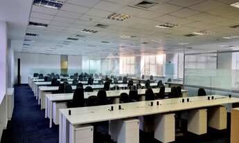 Imagem: Laje comercial mobiliada disponível para