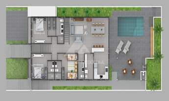 Imagem 3: Sobrado, com 03 suítes, em construção à venda no Valville, em Alphaville