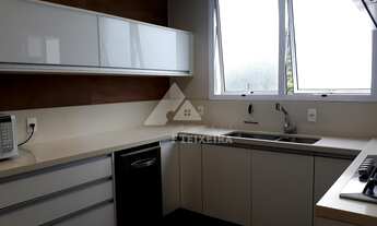 Imagem 7: Penthouse, com piso de mármore e sala ampliada à venda, no Tamboré, em Alphaville