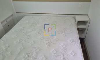 Imagem 6: Apartamento mobiliado com 38m², 1 quarto, sacada, 1 vaga, em andar alto! Lazer completo