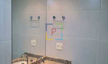 Imagem 7: Apartamento mobiliado com 38m², 1 quarto, sacada, 1 vaga, em andar alto! Lazer completo