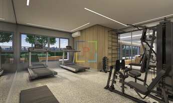 Imagem 4: Studio com 27m², quarto e cozinha integrada, sacada. 100m da estação Borba gato!