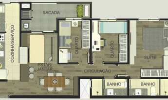 Imagem 6: COBERTURA RESIDENCIAL em Curitiba - PR, Vila Izabel