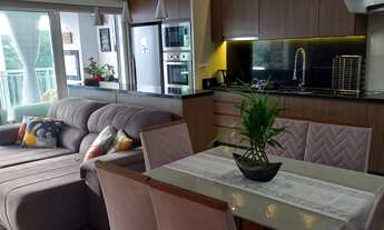 Imagem 4: Cobertura com móveis sob medida , suíte com closet, varanda gourmet e terraço de lazer, em