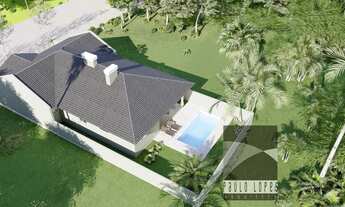 Imagem 3: Vendo casa térrea no country com 3 dormitórios sendo 1 suíte, sala estar/jantar e cozinha