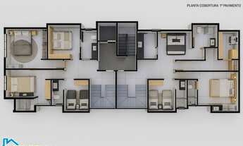 Imagem 4: COBERTURA DUPLEX COM EXCELENTE LOCALIZAÇÃO NO CIDADE NOBRE!