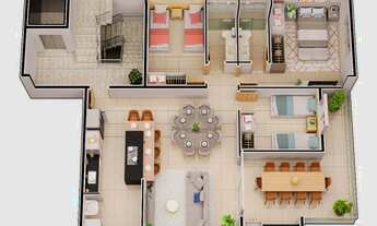 Imagem 5: APARTAMENTO ALTO PADRÃO NO BAIRRO BOM RETIRO COM: 03 QUARTOS (SENDO 1 SÚITE) SALA COZINHA