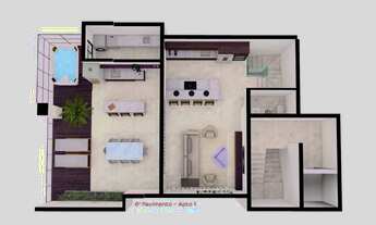 Imagem 4: COBERTURA RESIDENCIAL em IPATINGA - MG, CIDADE NOBRE