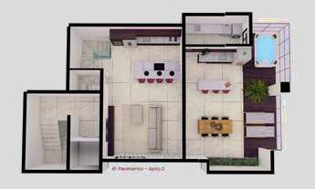 Imagem 5: COBERTURA RESIDENCIAL em IPATINGA - MG, CIDADE NOBRE