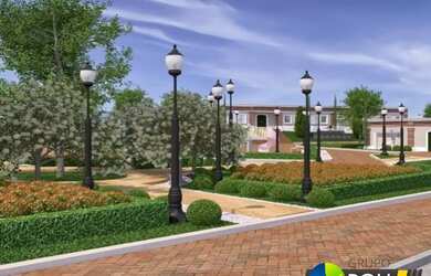 Imagem 7: Terreno residencial para Venda Condomínio London Park, infraestrutura completa - Indaiatub