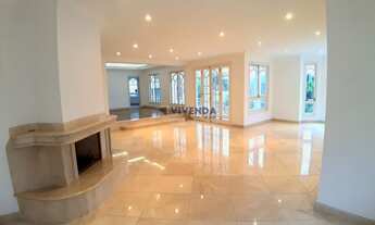 Imagem 6: Mansão com 4 suítes, amplo living, salas com vista panorâmica, lareira, escritório, home