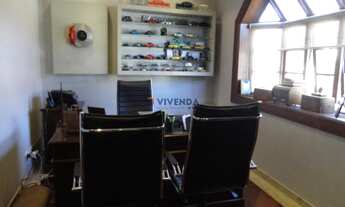 Imagem 2: Sobrado com 4 suítes, closet, amplo living, lareira, home cinema, espaço gourmet, piscina