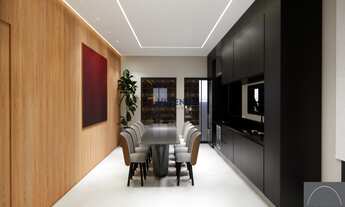 Imagem 3: ALPHAVILLE RESIDENCIAL 1 - CASA NOVA - TÉRREA - 300M² - 3 SUÍTES - MODERNA - PISCINA COM C