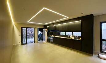 Imagem 5: ALPHAVILLE RESIDENCIAL 1 - CASA NOVA - TÉRREA - 300M² - 3 SUÍTES - MODERNA - PISCINA COM C