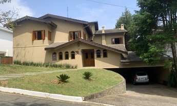 Imagem 1: ALPHAVILLE - RESIDENCIAL 8 - CASA C/ 4 SUÍTES - 756M² - ESCRITÓRIO - CHURRASQUEIRA - PISCI