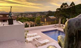 Imagem 4: ALPHAVILLE - RESIDENCIAL 8 - CASA C/ 6 SUÍTES - 890M² - ELEVADOR - PISCINA - CHURRASQUEIRA