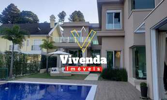 Imagem 2: ALPHAVILLE 10! FINAMENTE MOBILIADA E DECORADA! 05 SUITES! COM PIANO DE CALDA BRANCO