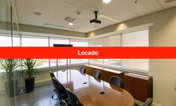 Imagem: Sala comercial mobiliada de alto padrão