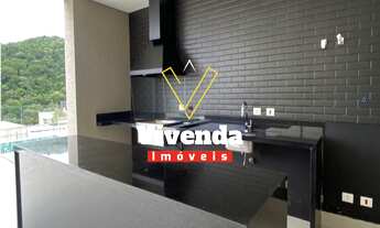 Imagem 3: Residencial Gênesis 02 4 Suítes Amplo Living com 3 ambientes com Pé-direito duplo