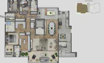 Imagem 6: Apartamento com 3 suítes 3 vagas a venda em Moema