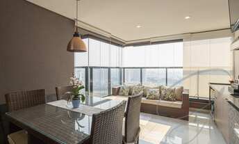 Imagem 2: Apartamento de Luxo na Vila São Francisco: 3 quartos, 3 suítes, 2 salas, 4 banheiros, 4 va