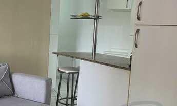 Imagem 6: Apartamento (Studio) com 38 m², contendo dormitório, sala estar/tv, banheiro e garagem, na