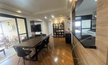 Imagem 5: Apartamento de 111,00m² útil, com 3 quartos e 2 suítes, 2 vagas garagem e varanda gourmet