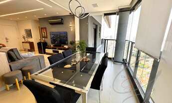 Imagem 4: 3 dormitórios , 3 suítes, Acabamentos de alto padrão, Varanda gourmet, Andar Alto, 3 vaga