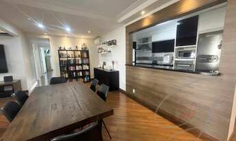 Imagem 7: Apartamento de 111,00m² útil, com 3 quartos e 2 suítes, 2 vagas garagem e varanda gourmet