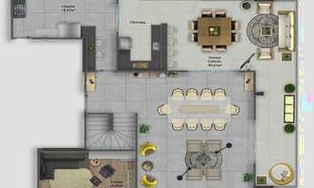 Imagem 3: MAGNÍFICA COBERTURA DUPLEX, COM 5 SUÍTES, PISCINA E HOME CINEMA, NO EMPREENDIMENTO MAIS LU