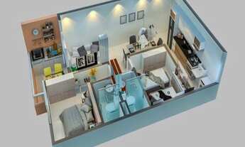 Imagem 2: 2 DORMITÓRIOS, UMA SUÍTE, NO MAIOR CONDOMÍNIO CLUBE DA REGIÃO