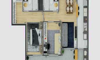 Imagem 2: APARTAMENTO NOVO, 2 DORMITÓRIOS COM SUÍTE, E A MAIS LINDA ÁREA DE LAZER DO FORTE