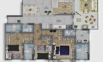 Imagem 2: INCRÍVEL APARTAMENTO COM 03 SUÍTES, NO EMPREENDIMENTO MAIS LUXUOSO DA CIDADE