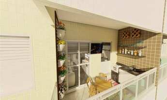 Imagem 3: APARTAMENTO COM 1 DORMITÓRIO À VENDA, 55 M² POR R$ 267.000,00 - CAMPO DA AVIAÇÃO - PRAIA G