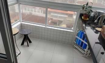 Imagem 5: MARAVILHOSO APTO 1 DORM 53,00M2 ÚTIL, CHURRASQUEIRA NA VARANDA, 01 VAGA MOBILIADO NA AVIAÇ