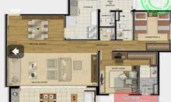 Imagem 4: APARTAMENTO COM 2 DORMITÓRIOS À VENDA, 105 M² POR R$ 830.000 - MANDAQUI - SÃO PAULO/SP