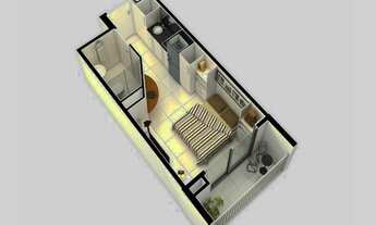 Imagem 6: APARTAMENTO COM 1 DORMITÓRIO À VENDA, 21 M² POR R$ 216.000 - SANTANA - SÃO PAULO/SP