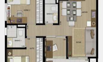 Imagem 3: APARTAMENTO COM 2 DORMITÓRIOS À VENDA, 70 M² POR R$ 771.000 - VILA MARIANA - SÃO PAULO/SP